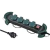 Image de ELECTRALINE Bloc 4X2P+T avec interrupteur 3G1.5 4 m