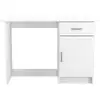 Image de Bureau 1 porte 1 tiroir OSIRIS coloris blanc
