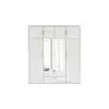 Image de Armoire 8 portes PLUTON coloris blanc