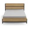 Image de Lit adulte 140x190 cm LIT OAK