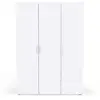 Image de Armoire 3 portes NANO coloris chêne et blanc