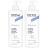 Image de Noreva - Aquareva - Lait Corporel Hydratant 24H - Hydrate, Protège, Répare - Peaux Sensibles et Sèches - Fabrication Française - 2 x 400ml