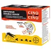 Image de Cinq sur Cinq Diffuseur Électrique Anti-Moustiques Double Usage   4 Plaquettes 8h + 1 Recharge Liquide 50 Nuits   Protection Intérieure Jusqu’à 30 m³