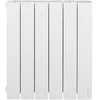 Image de Atlantic, Radiateur électrique ACCESSIO: chaleur inertielle, sans à-coup et longtemps perceptible, Horizontal 2000 Watts, Blanc, Façade aluminium avec limiteur thermique de sécurité