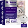 Image de FELIWAY Optimum - Anti-Stress pour Chat - Complexe de phéromones apaisantes pour Une sérénité renforcée - kit Complet 30 Jours