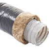 Image de gaine pvc - souple - isolée - unelvent ecosoft - 80 mm - 25 mm - 6 mètres