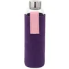 Image de YOKO DESIGN - GLASS BOTTLE 550 ml avec pochette feutrine VIOLETTE