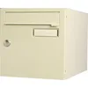 Image de Boîte aux lettres normalisée la poste 1 porte RENZ Interval, acier beige