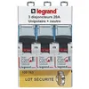 Image de LEGRAND | Lot De 3 Disjoncteurs DNX³, Visualisation Immédiate Du Circuit Défaillant, Arrivée Haute Et Sortie Basse Par Bornes À Vis, Alimentation Par Peigne Ou Cable