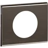 Image de LEGRAND - Plaque Céliane - Plaque de Finition pour Prises et Interrupteurs Céliane - 1 Poste - Black Nickel