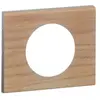 Image de Plaque de finition 1 poste Legrand Céliane 0 690 51 coloris chêne blanchi l.100 x P.8,7 x H.83 mm