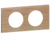 Image de Plaque de finition 2 postes Legrand Céliane 0 690 52 coloris chêne blanchi l.171 x P.8,7 x H.83 mm