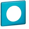 Image de Plaque de finition 1 poste Legrand Céliane 0 988 56 coloris métal blue snake l.90 x P.8,5 x H.82 mm