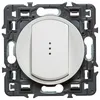 Image de Mécanisme poussoir lumineux Legrand Céliane 6A blanc