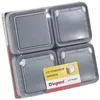 Image de Lot plexo 1 va-et-vient + 3 prises de courant LEGRAND - Terre gris saillie