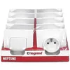 Image de Interrupteurs et prises de courant - LEGRAND - Neptune - Lot de 2 interrupteurs - 8 prises - Blanc