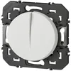 Image de Legrand 600002 Double interrupteur ou va-et-vient dooxie, 10AX, 250V~, finition blanc