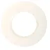 Image de Plaque LEGRAND Dooxie 1 poste ronde blanc
