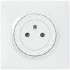 Image de Prise complète 2P+T LEGRAND - Surface blanc avec griffe