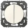 Image de LEGRAND - Double va-et-vient 10A blanc Dooxie