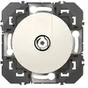 Image de Prise TV type F Legrand Dooxie blanc carrée