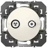 Image de Prise TV-SAT Legrand Dooxie blanc carrée