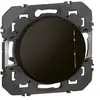 Image de Interrupteur va-et-vient avec voyant lumineux Legrand Dooxie noir