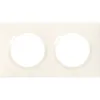Image de Plaque de finition - LEGRAND - Dooxie - Blanc - 2 postes - Plastique