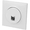 Image de Legrand 600776 Prise RJ45 catégorie6 FTP dooxie one livré avec plaque carrée blanche