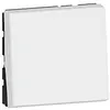 Image de Legrand 078711L Mosaic Interrupteur ou va-et-Vient, 10AX, 250V, 2 Module, Blanc Antimicrobien