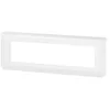 Image de Legrand 078818L Mosaic Plaque de Finition Horizontale pour 8 Module, Blanc