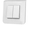 Image de LEGRAND | Double Interrupteur Ou Va-Et-Vient, Mosaic, Permet De Commander Deux Circuits Lumière, Connexion Rapide Sans Outil Par Bornes Automatiques, Livré Complet Avec Plaque Et Support De Montage