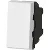 Image de Interrupteur va-et-vient à témoin LEGRAND 099404 Mosaïc 1 module blanc