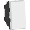 Image de Legrand - Poussoir lumineux avec voyant Mosaic Easy-Led 6A 1 module - blanc