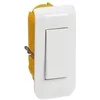 Image de LEGRAND Interrupteur ou va-et-vient Mosaic 10A étroit + Plaque + Boite