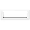 Image de Plaque LEGRAND Mosaic avec support pour 8 modules horizontal blanc
