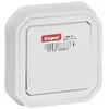 Image de LEGRAND, Plexo New 069751L Cache pour interrupteur va-et-vient simple pour pièces humides Montage par bornes enfichables IP55 - IK07 10 A 250 V Blanc