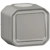 Image de LEGRAND Interrupteur ou va-et-vient lumineux étanche Plexo - 10A - Gris