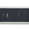 Image de LEGRAND Multiprise FB 3x2P+T prenium parafoudre USB A+C 1.5m blanc/