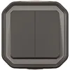 Image de LEGRAND Commande pour fonction double interrupteur ou va-et-vient - 10A - Anthracite