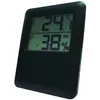 Image de Thermomètre hygromètre magnétique - noir