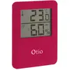 Image de Thermomètre hygromètre magnétique LCD - rose - Otio