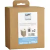 Image de Domena Pack de 2 Cassettes anticalcaires Type B Translucide