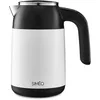 Image de SIMÉO Bouilloire Compacte à Température Réglable BVI160 0,5L - 600-700W, Double Paroi Inox et Plastique - Écran LCD, Sécurité Arrêt Automatique - Noir & Blanc