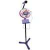 Image de VTech - Kidi SuperStar LightShow Rose, Micro sur Pied 8 en 1, Microphone Karaoké Enfant avec Boule Disco, Apprentissage du Chant et Jeux, Cadeau Enfant Dès 5 Ans - Contenu en Français