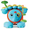Image de VTech - Ma Batterie Jungle Rock, Instrument de Musique Bébé, Batterie Interactive Éléphant avec Baguettes et Tabouret Enfant, Jouet d'Éveil Musical, Cadeau Enfant Dès 18 Mois - Contenu en Français