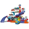 Image de VTech - Tut Tut Bolides Série Pro, Maxi Garage Interactif avec Voiture Dépanneuse Iris à Votre Service, Garage Voitures, 6 Zones Magiques, Cadeau Enfant de 2 Ans à 6 Ans - Contenu en Français