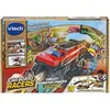Image de VTech - Car-Board Racers, Circuit Voitures Monster Tracks, Pistes de Course en Carton Recyclé* Extensibles à l’Infini avec Voiture Monster Truck Motorisé, Cadeau Enfant Dès 5 Ans - Contenu en Français