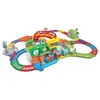 Image de VTECH - TUT TUT BOLIDES - SUPER CIRCUIT TRAIN ÉDUCATIF (ADAM TRAIN MARCHAND) - Multicolore
