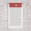 Image de Soleil d'ocre, Brise bise Pur Coton 45x90 cm Love Rouge
